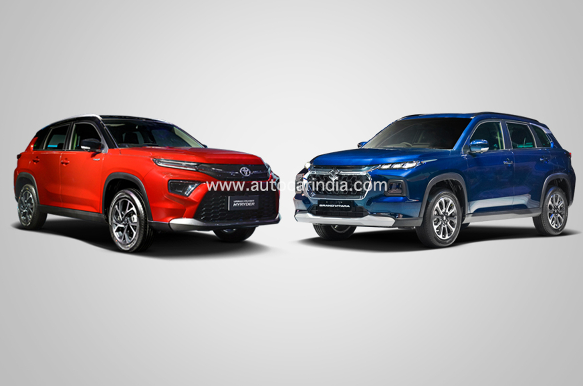 Maruti Suzuki Grand Vitara vs Toyota Urban Cruiser Hyryder